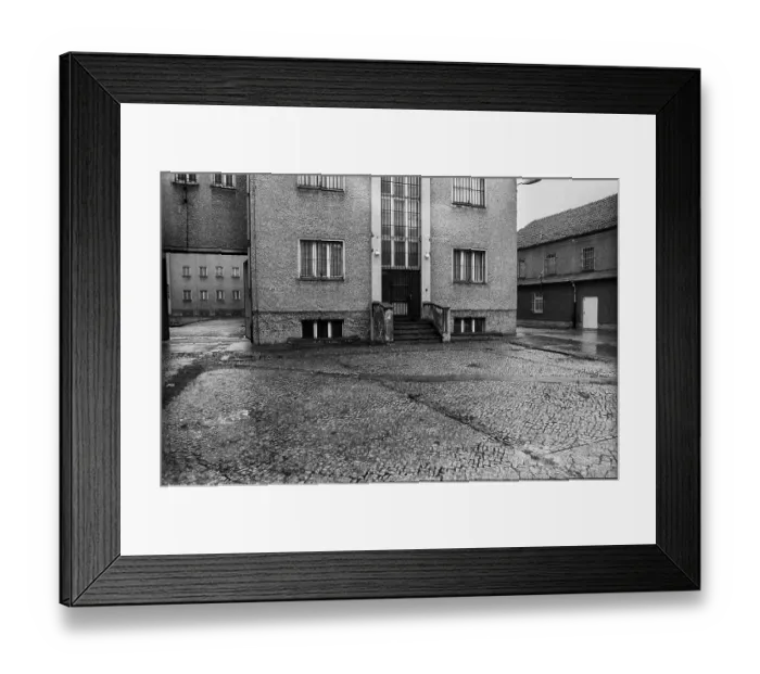 Framed Print : Germany, Berlin, 6 March 1992, Hohenschoenhausen Stasi remand prison, Europe