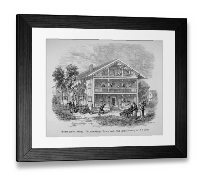 Framed Print : Illustration, agriculture, cultivation, outdoor, farmer, farm, biology, soil, depiction, garden, gardening, historical, illustration, farmyard, engraving, art, farming, farmer, farmhouse, outdoor, steel engraving, engraving, environment, drawing