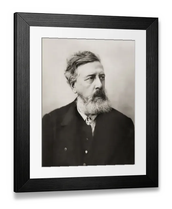 Framed Print : Wilhelm Martin Philipp Christian Ludwig Liebknecht Framed Print : Wilhelm Martin Philipp Christian Ludwig Liebknecht