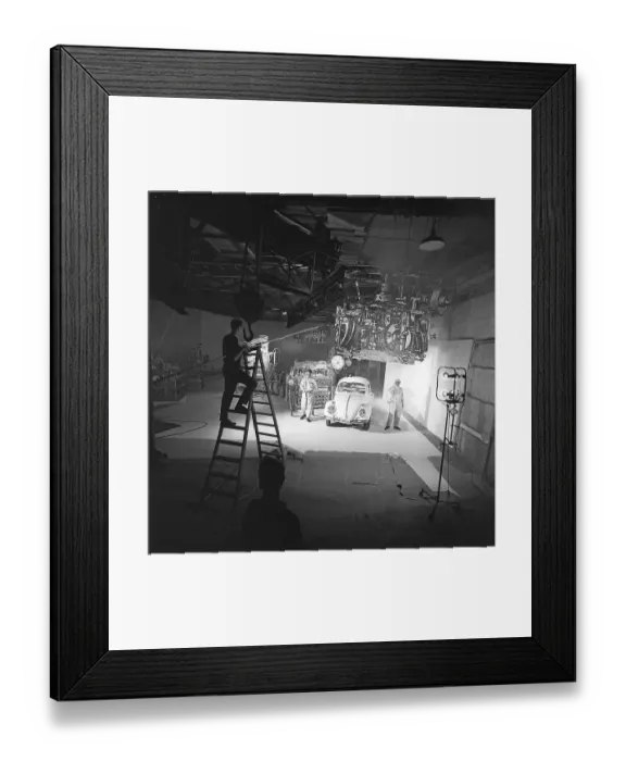 Framed Print : Volkswagen Type 1. Classic car model from the German car manufacturer Volkswagen