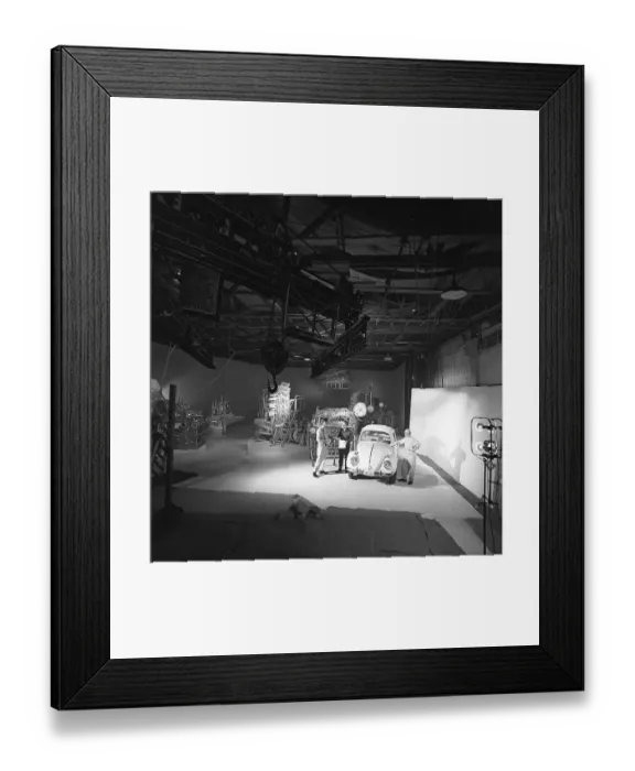 Framed Print : Volkswagen Type 1. Classic car model from the German car manufacturer Volkswagen