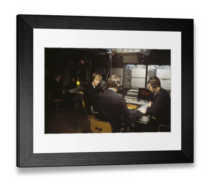 Framed Print : HSwMS Carlskrona (in Swedish: HMS Carlskrona) is the longest vessel in the Swedish Navy at 105