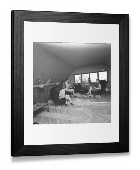 Framed Print : Simon Ove Christian Ogilvie Spies (1 September 1921 - 16 April 1984) was a Danish tycoon