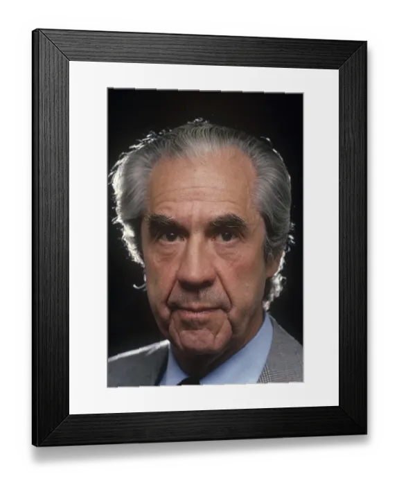 Framed Print : Ake Senning. Swedish surgeon. Born December 14