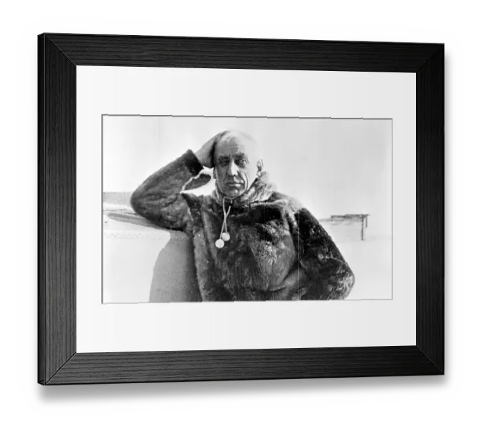 Framed Print : Roald Amundsen. Norwegian polar explorer. 1872-1928. In 1925, Amundsen made an attempt to reach the North Pole with the two flying boats N 24 and N 25. On 21 May 1925, the two flying boats started from Ny-Alesund on Svalbard Framed Print : Roald Amundsen. Norwegian polar explorer. 1872-1928. In 1925, Amundsen made an attempt to reach the North Pole with the two flying boats N 24 and N 25. On 21 May 1925, the two flying boats started from Ny-Alesund on Svalbard