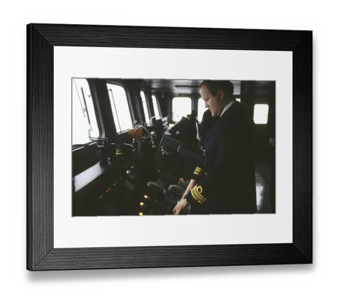 Framed Print : HSwMS Carlskrona (in Swedish: HMS Carlskrona) is the longest vessel in the Swedish Navy at 105