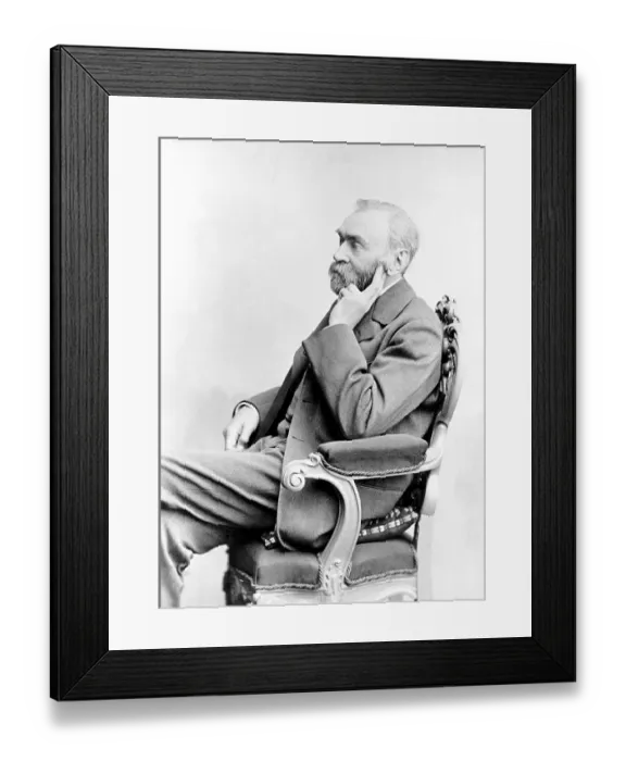 Framed Print : Alfred Bernhard Nobel (21 October 1833 - 10 December 1896) was a Swedish chemist, inventor, engineer and businessman. He is known for inventing dynamite as well as having bequeathed his fortune to establish the Nobel Prize Framed Print : Alfred Bernhard Nobel (21 October 1833 - 10 December 1896) was a Swedish chemist, inventor, engineer and businessman. He is known for inventing dynamite as well as having bequeathed his fortune to establish the Nobel Prize