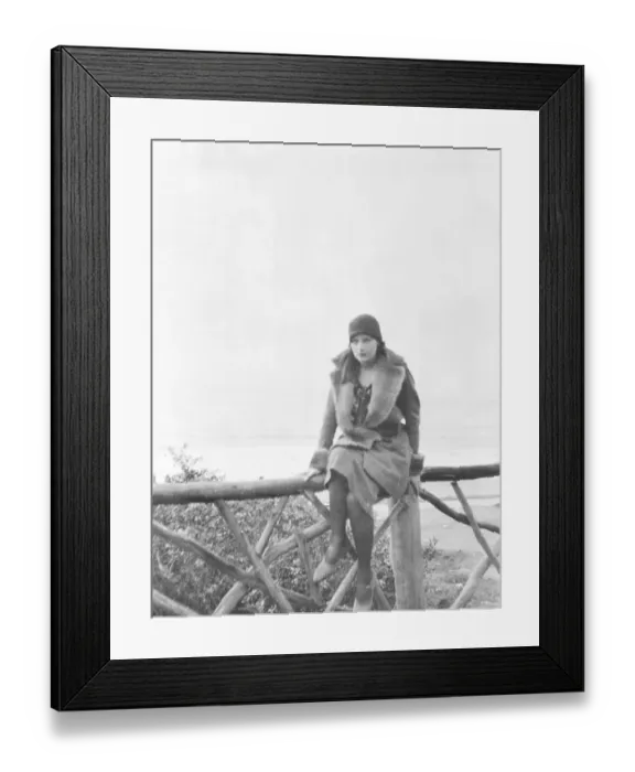Framed Print : Swedish actress Greta Garbo. 1905-1990