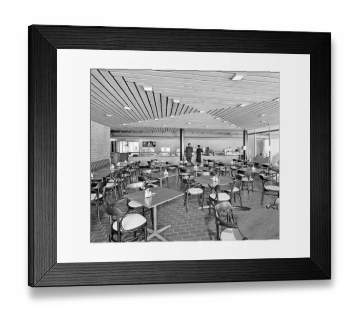 Framed Print : Sweden's first motel 1956. Sweden's first motel which was located by the E4 motorway in Fruaengen in southern Stockholm