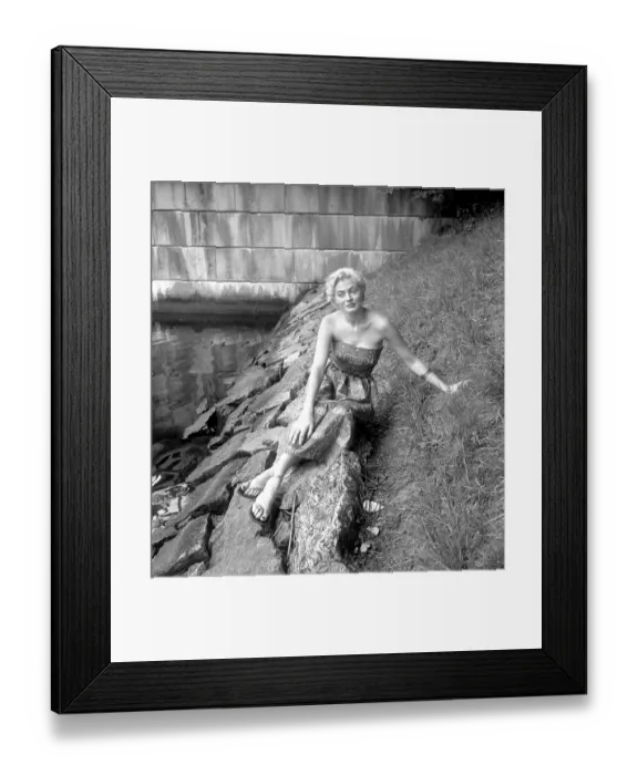 Framed Print : Anita Ekberg. Born 29 September 1931