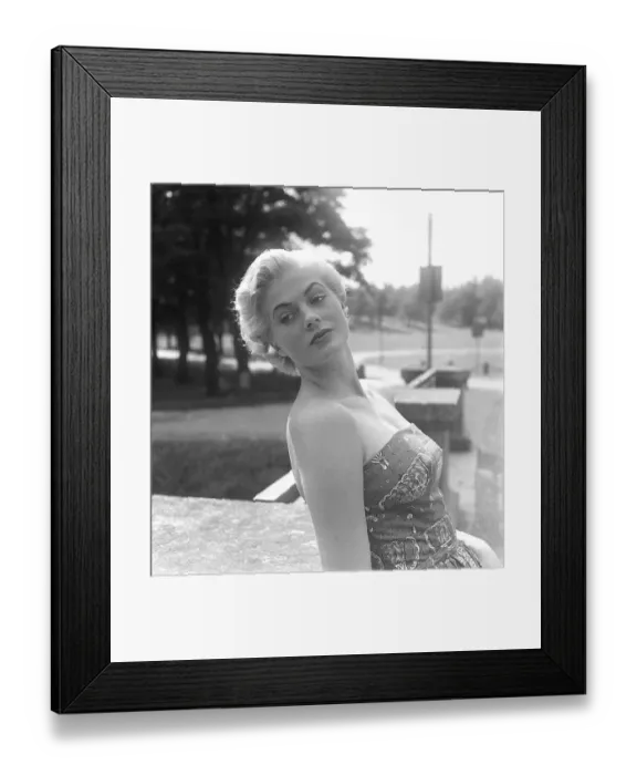 Framed Print : Anita Ekberg. Born 29 September 1931