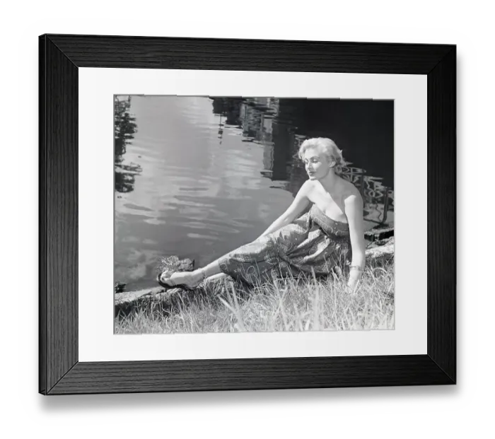 Framed Print : Anita Ekberg. Born 29 September 1931 Framed Print : Anita Ekberg. Born 29 September 1931