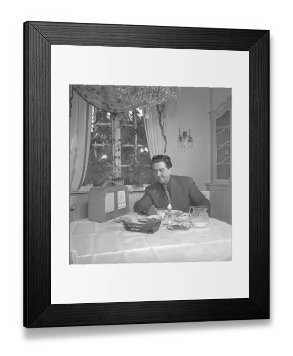 Framed Print : Stig Jarrel. 1910-1998. Swedish actor