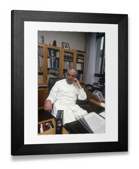 Framed Print : Ake Senning. Swedish surgeon. Born December 14