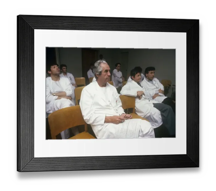 Framed Print : Ake Senning. Swedish surgeon. Born December 14