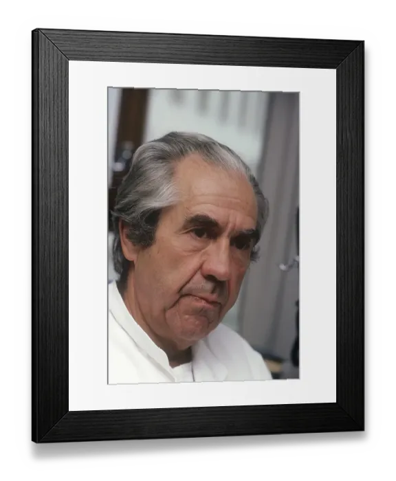 Framed Print : Ake Senning. Swedish surgeon. Born December 14, 1915 - July 21, 2000