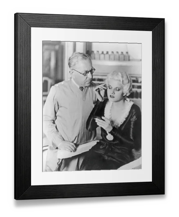 Framed Print : Jean Harlow, 1911-1937, American actress Framed Print : Jean Harlow, 1911-1937, American actress