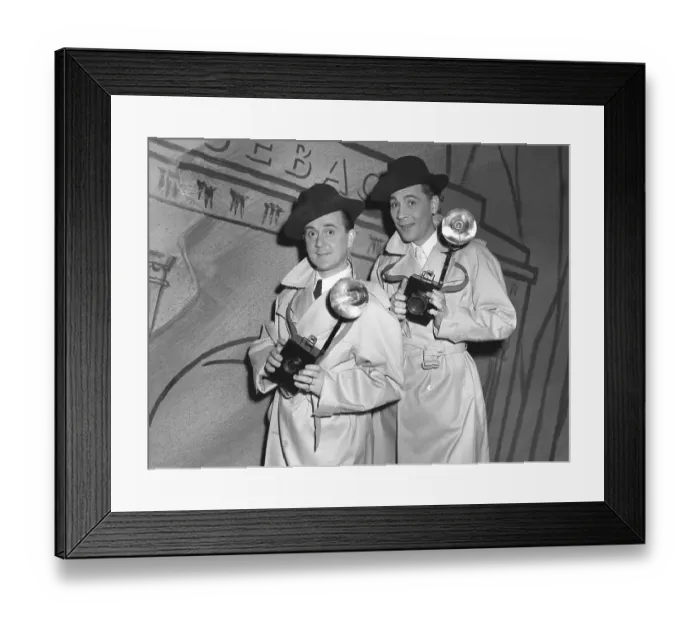 Framed Print : Ake Soederblom, 1910-1965, Swedish actor here on a revue stage with his fellow actor Egon Larsson Framed Print : Ake Soederblom, 1910-1965, Swedish actor here on a revue stage with his fellow actor Egon Larsson