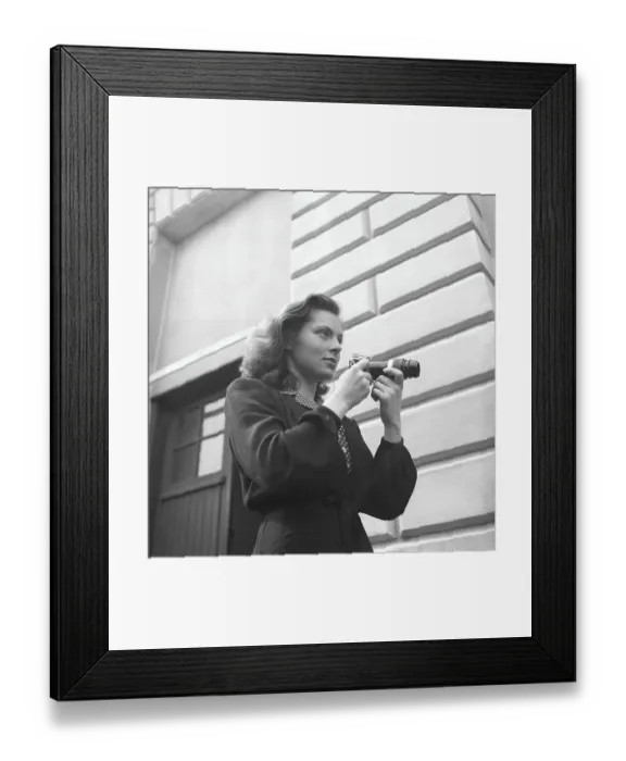 Framed Print : Viveca Lindfors. Swedish-American Actress