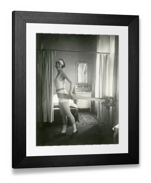 Framed Print : Massage in the 1930s Framed Print : Massage in the 1930s