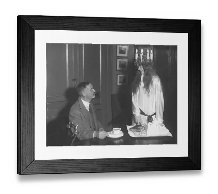 Framed Print : Lucia celebration 1930. Pictured Karl Landsteiner Framed Print : Lucia celebration 1930. Pictured Karl Landsteiner