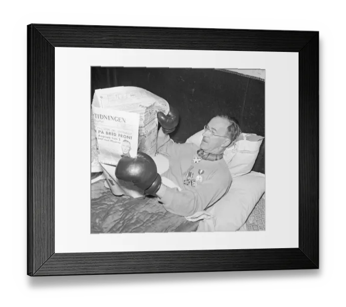 Framed Print : Glokar Well. Real name Oscar Soederlund sportsjournalist Framed Print : Glokar Well. Real name Oscar Soederlund sportsjournalist
