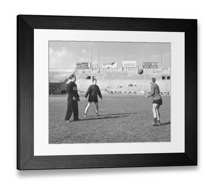 Framed Print : Gunnar Nordahl. 19 october 1921 - 15 september 1995