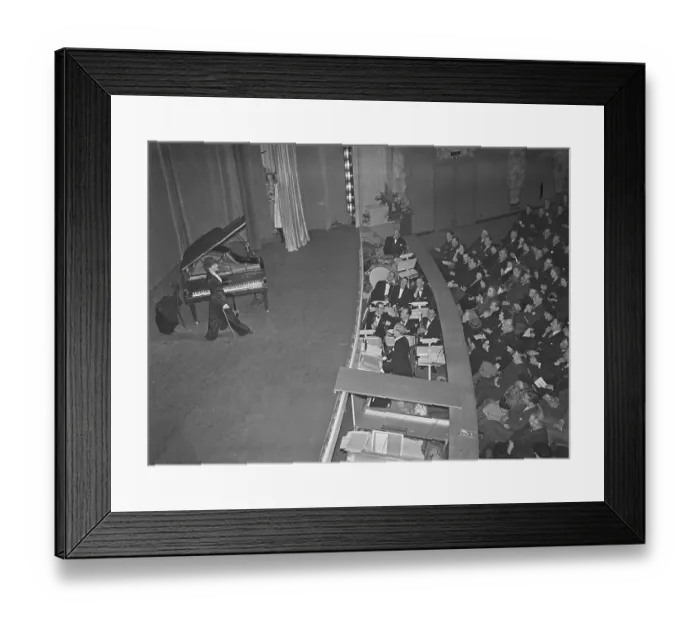 Framed Print : Charlie Chaplin lookalike 1940s Framed Print : Charlie Chaplin lookalike 1940s