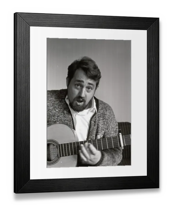 Framed Print : Cornelis Vreeswijk. Dutch-born Swedish singer songwriter Framed Print : Cornelis Vreeswijk. Dutch-born Swedish singer songwriter
