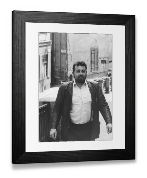 Framed Print : Cornelis Vreeswijk. Dutch-born Swedish singer songwriter