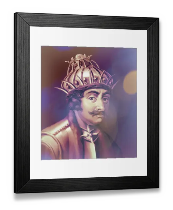Framed Print : Theodoric the Great, Flavius Theodericus Rex, ca 454-526, king of the Ostrogoths from the Amali family, regent of the Visigoths and Italy, digitally edited Framed Print : Theodoric the Great, Flavius Theodericus Rex, ca 454-526, king of the Ostrogoths from the Amali family, regent of the Visigoths and Italy, digitally edited