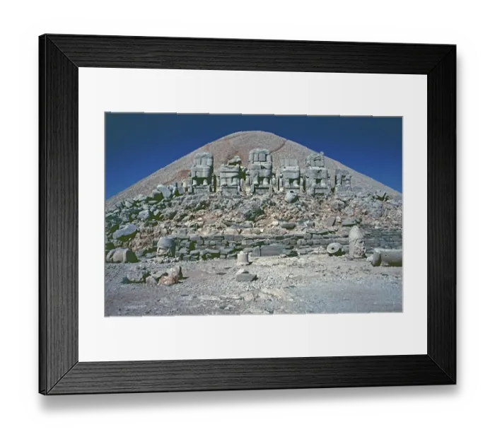 Framed Print : East terrace with five throne chairs Framed Print : East terrace with five throne chairs