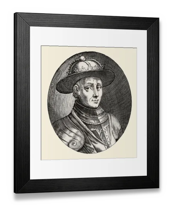 Framed Print : Ahaziah, Ahazia, Ahasja, Jeoahas or Jehoaha