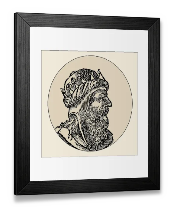 Framed Print : Amon, the fifteenth King of Judah