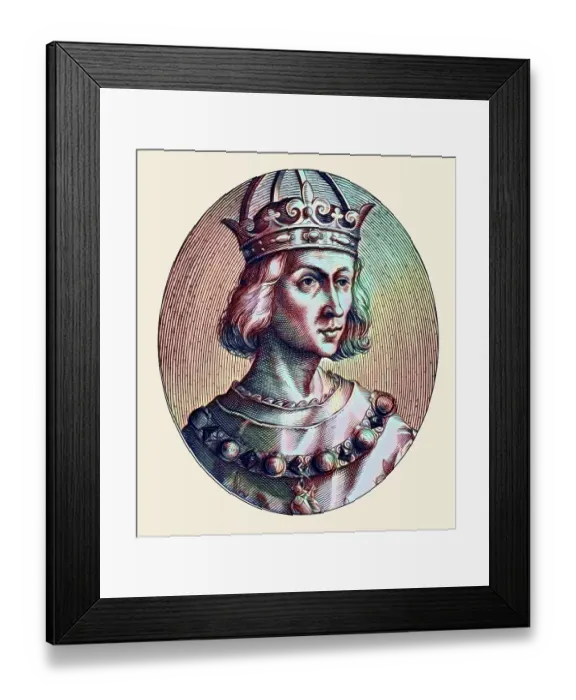 Framed Print : Amon, the fifteenth King of Judah