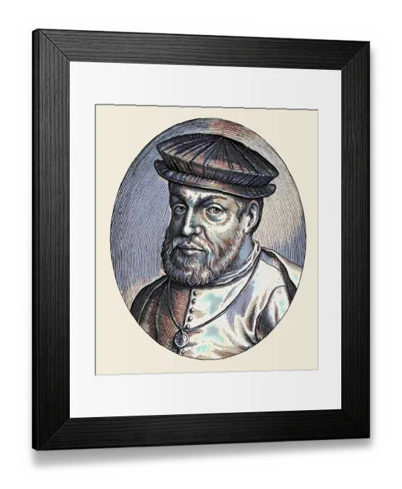 Framed Print : Asa, the third king of the Kingdom of Judah and the fifth king of the House of David