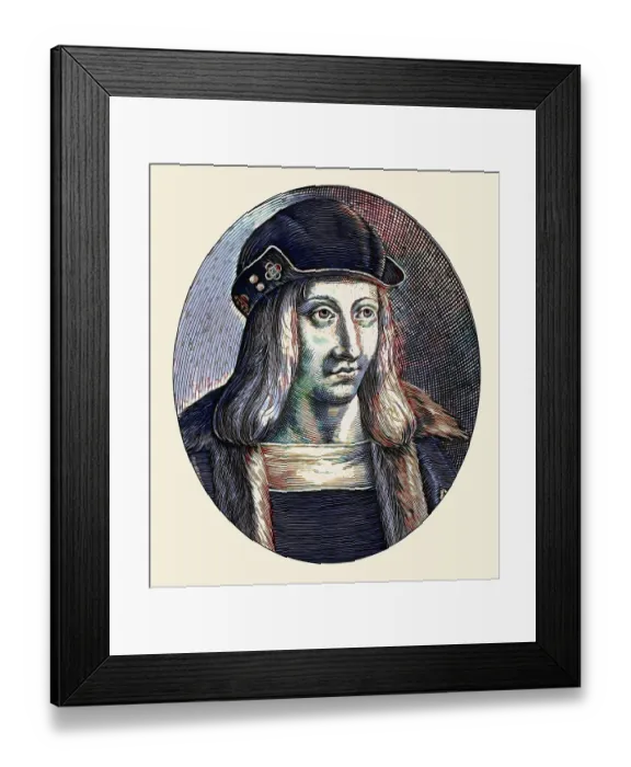 Framed Print : Jehoash, Ioas, Joas, Joasch or Joash