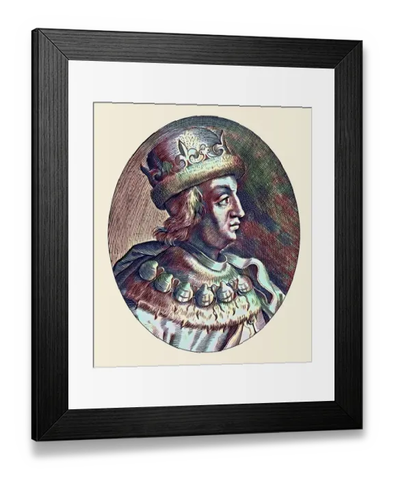 Framed Print : Jehoiakim, Jehoikim or Jojakim