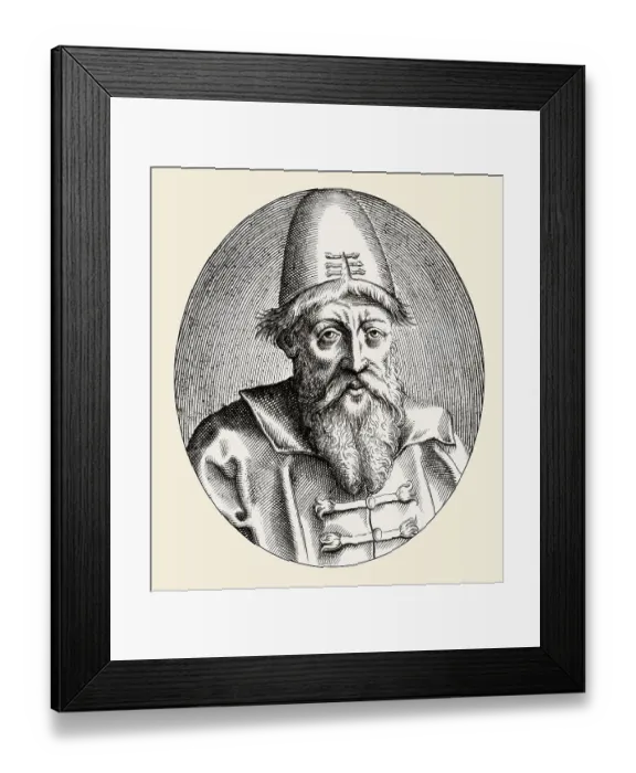 Framed Print : Saul, the first king of the United Monarchy of Israel