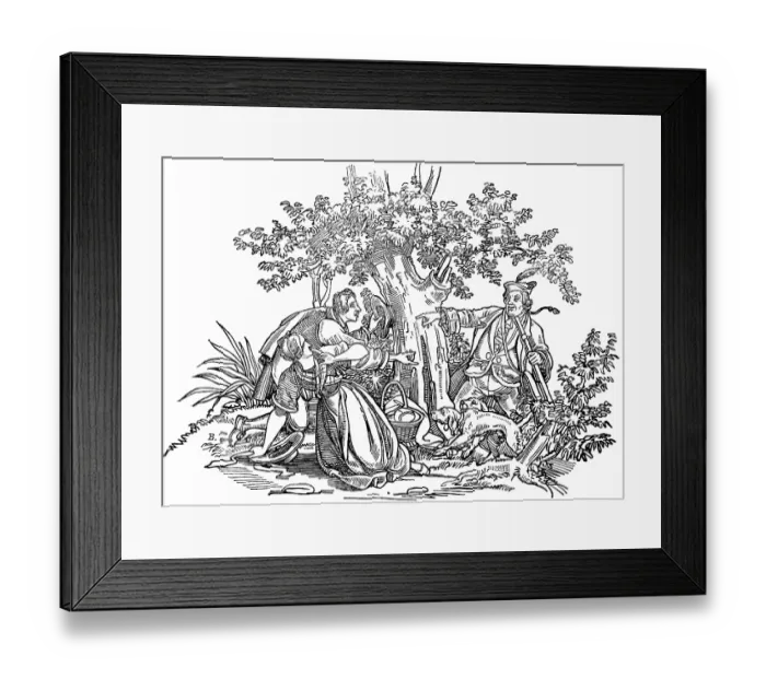 Framed Print : Windfalls belong to the bailiff Framed Print : Windfalls belong to the bailiff