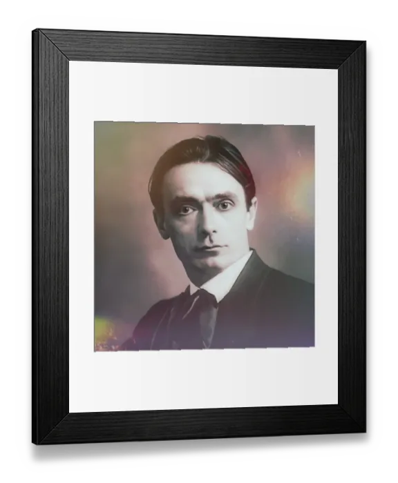 Framed Print : Rudolf Joseph Lorenz Steiner, 1861 - 1925 Framed Print : Rudolf Joseph Lorenz Steiner, 1861 - 1925