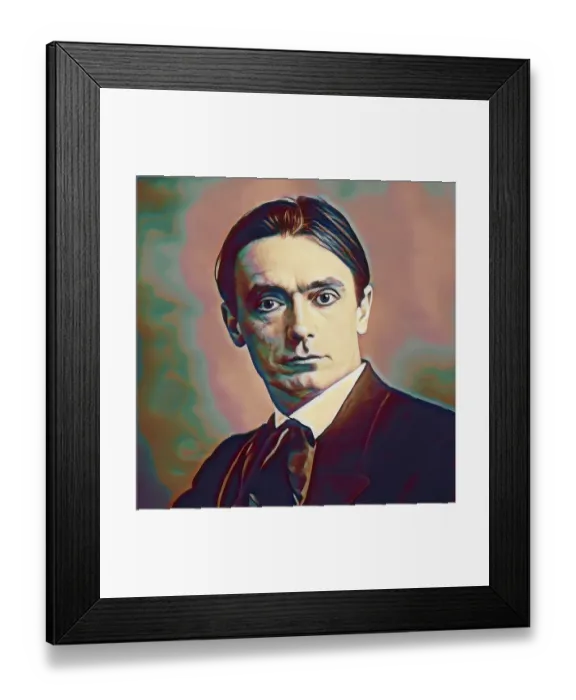 Framed Print : Rudolf Joseph Lorenz Steiner, 1861 - 1925