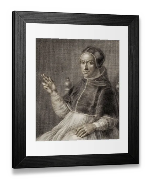 Framed Print : Pope Adrian VI, 1459 - 1523