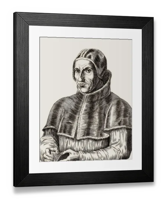 Framed Print : Pope Adrian VI, 1459 - 1523 Framed Print : Pope Adrian VI, 1459 - 1523