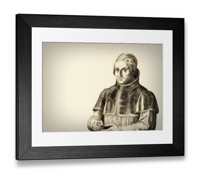 Framed Print : Pope Adrian VI, 1459 - 1523 Framed Print : Pope Adrian VI, 1459 - 1523