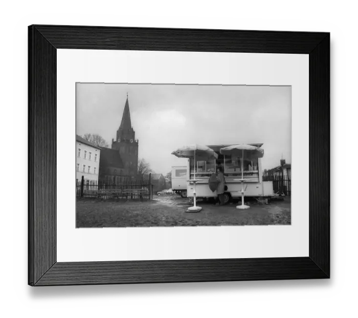 Framed Print : Germany, Eberswalde, 25.03.1992