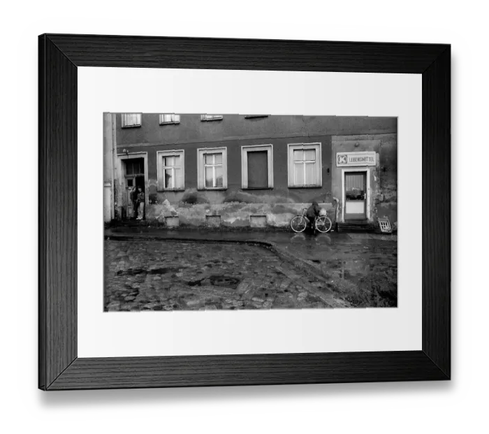 Framed Print : Germany, Eberswalde, 25 March 1992