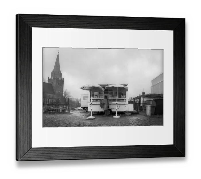 Framed Print : Germany, Eberswalde, 25.03.1992