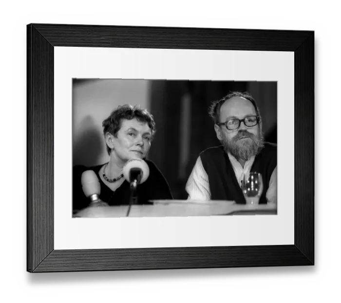 Framed Print : Germany, Berlin, 24.04.1992, Baerbel Bohley