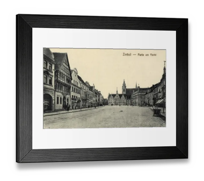 Framed Print : Historical postcard, picture postcard